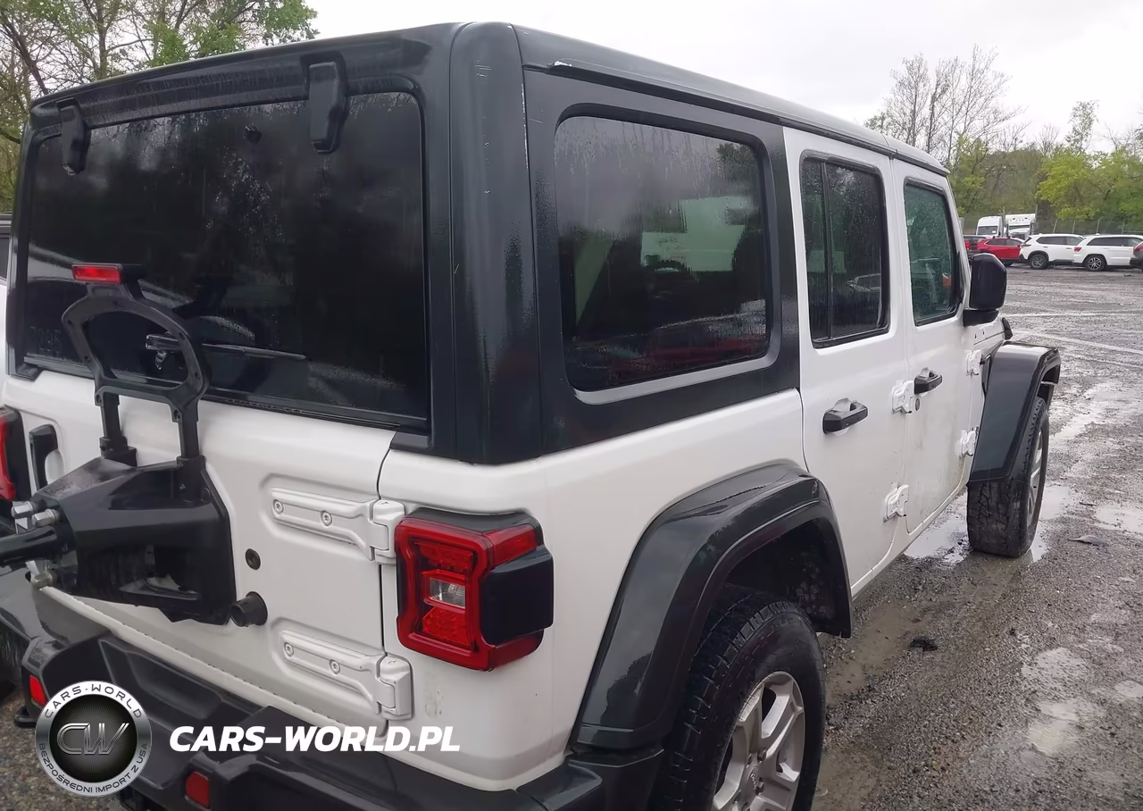 2021 Jeep Wrangler Unlimited Sport S 4X4 VIN:1C4HJXDN4MW637295 - 4