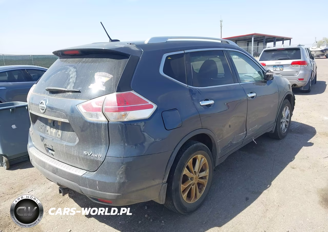 2015 Nissan Rogue Sv VIN:KNMAT2MV7FP563852 - 4