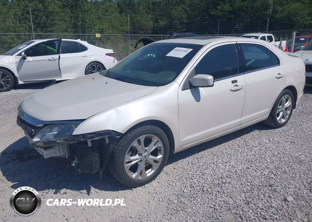 2012 Ford Fusion Se VIN:3FAHP0HA9CR102774 - 2