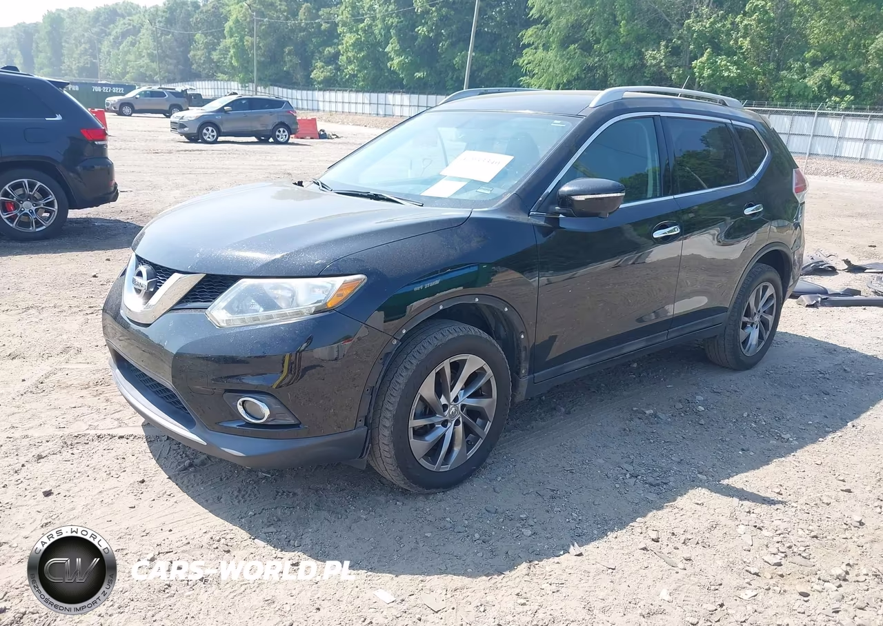 2015 Nissan Rogue Sl VIN:5N1AT2MV3FC922052 - 2