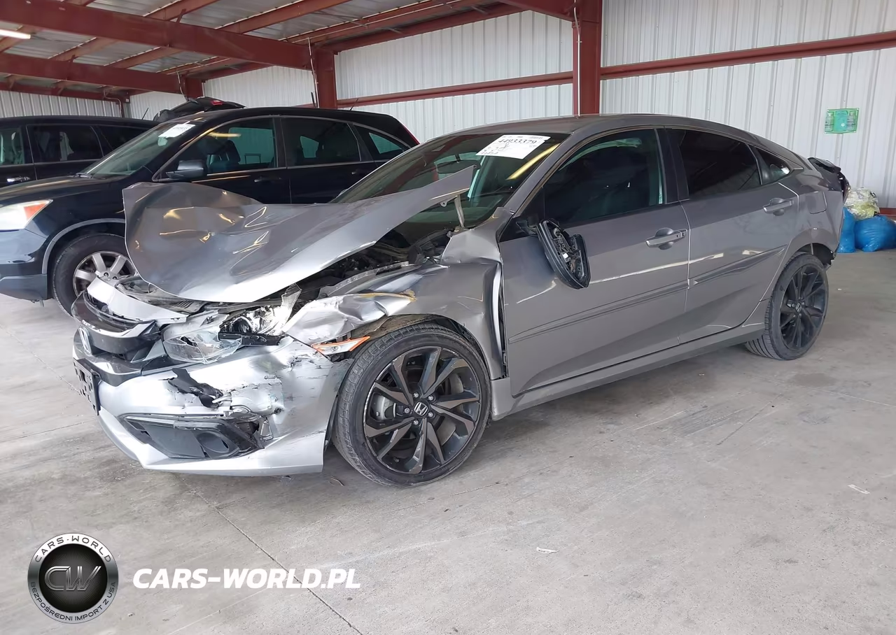 2019 Honda Civic Sport VIN:19XFC2F89KE212822 - 2