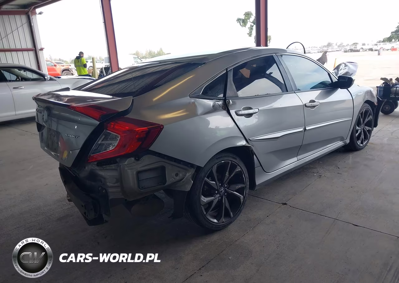 2019 Honda Civic Sport VIN:19XFC2F89KE212822 - 4