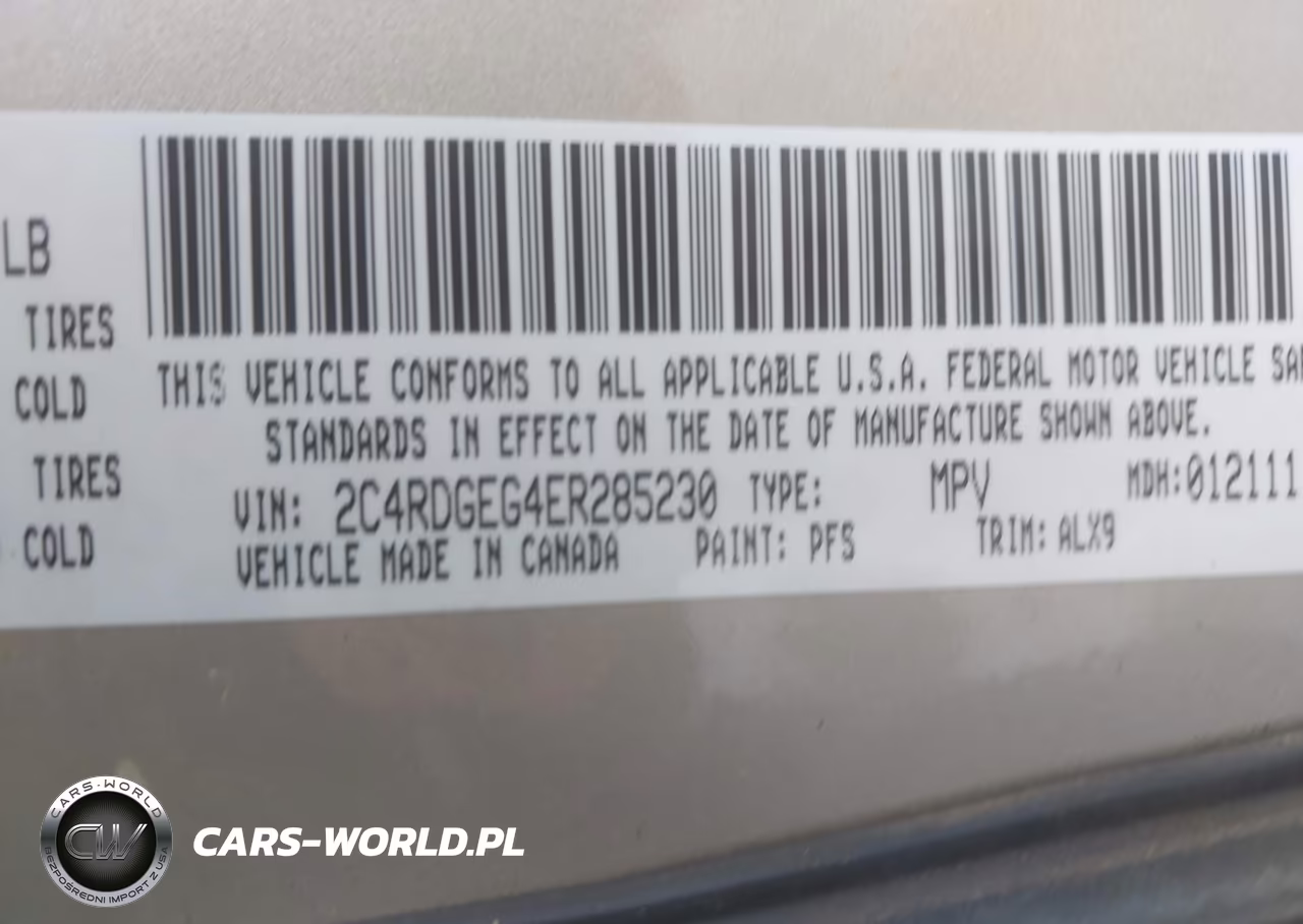 2014 Dodge Grand Caravan R-T VIN:2C4RDGEG4ER285230 - 9