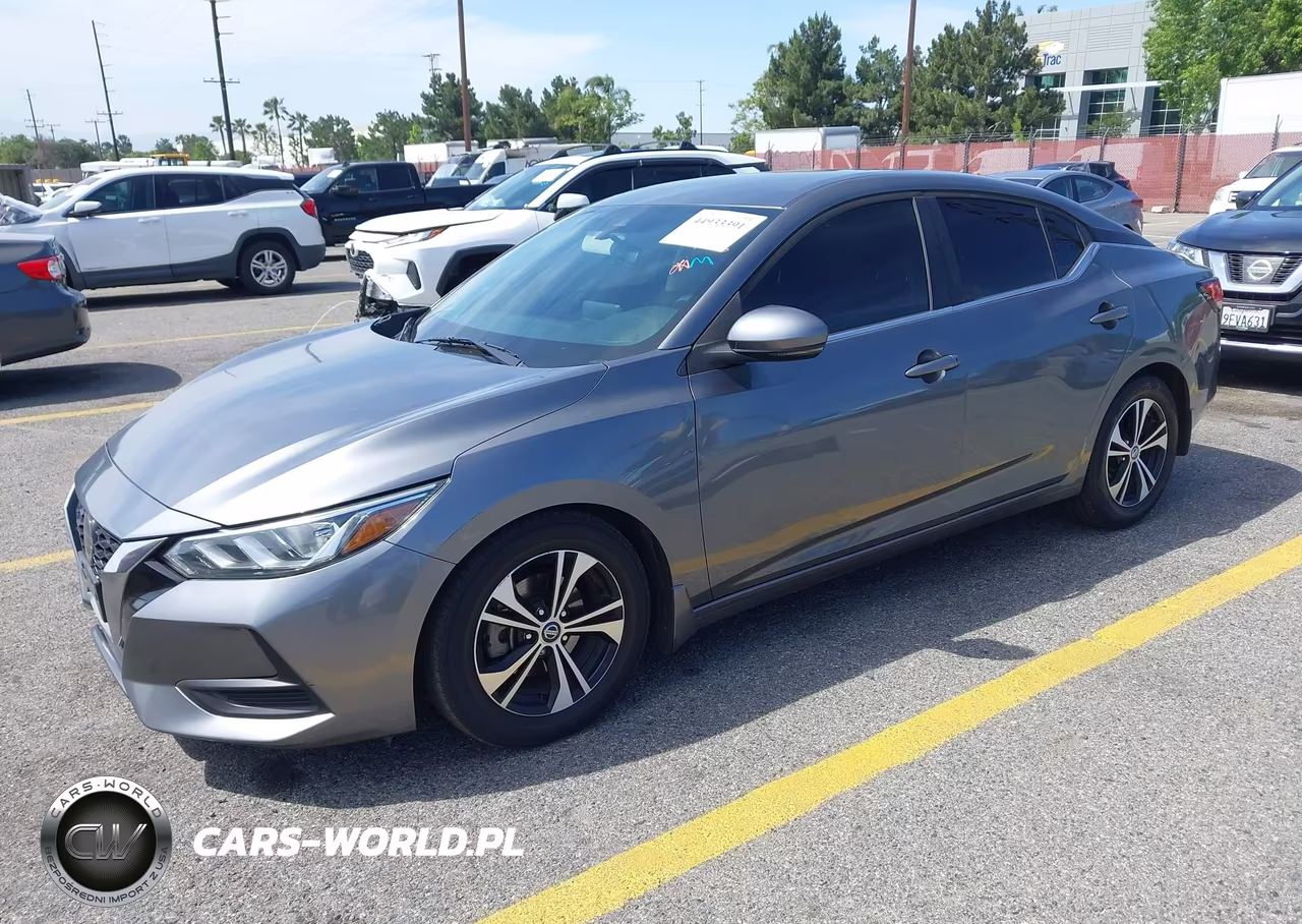 2020 Nissan Sentra Sv Xtronic Cvt VIN:3N1AB8CV9LY272791 - 2