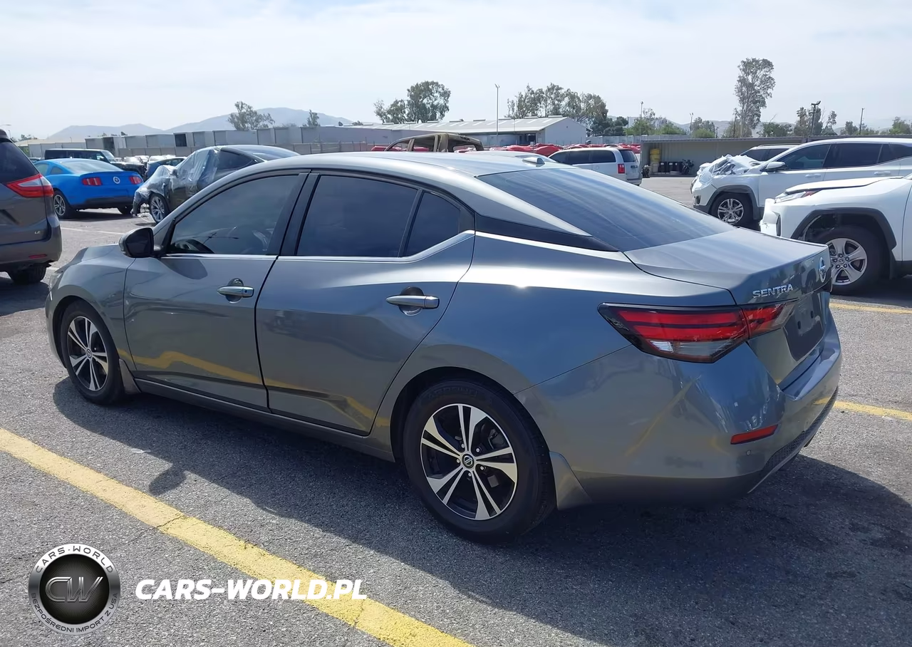 2020 Nissan Sentra Sv Xtronic Cvt VIN:3N1AB8CV9LY272791 - 3