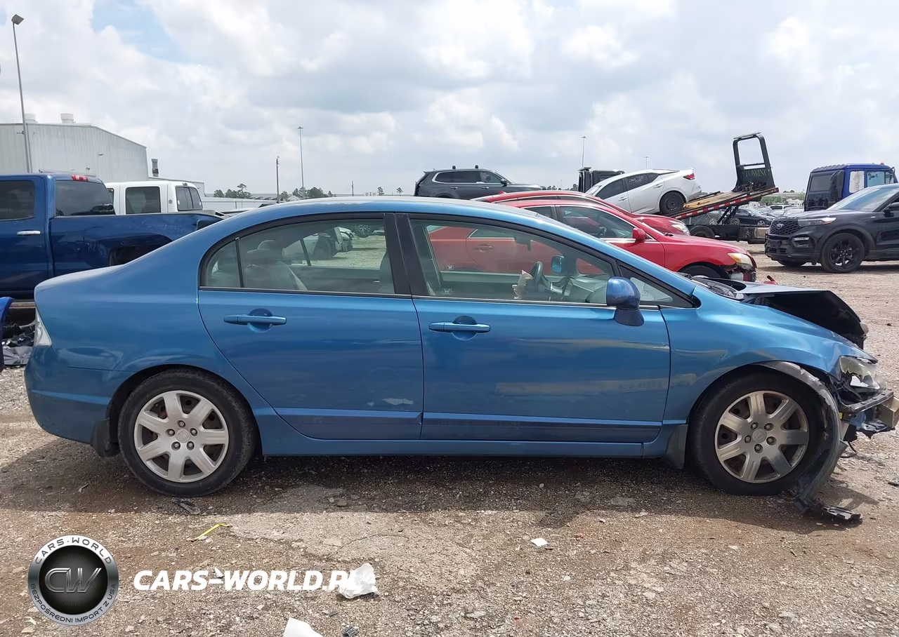 2007 Honda Civic Lx VIN:2HGFA16577H512510 - 14
