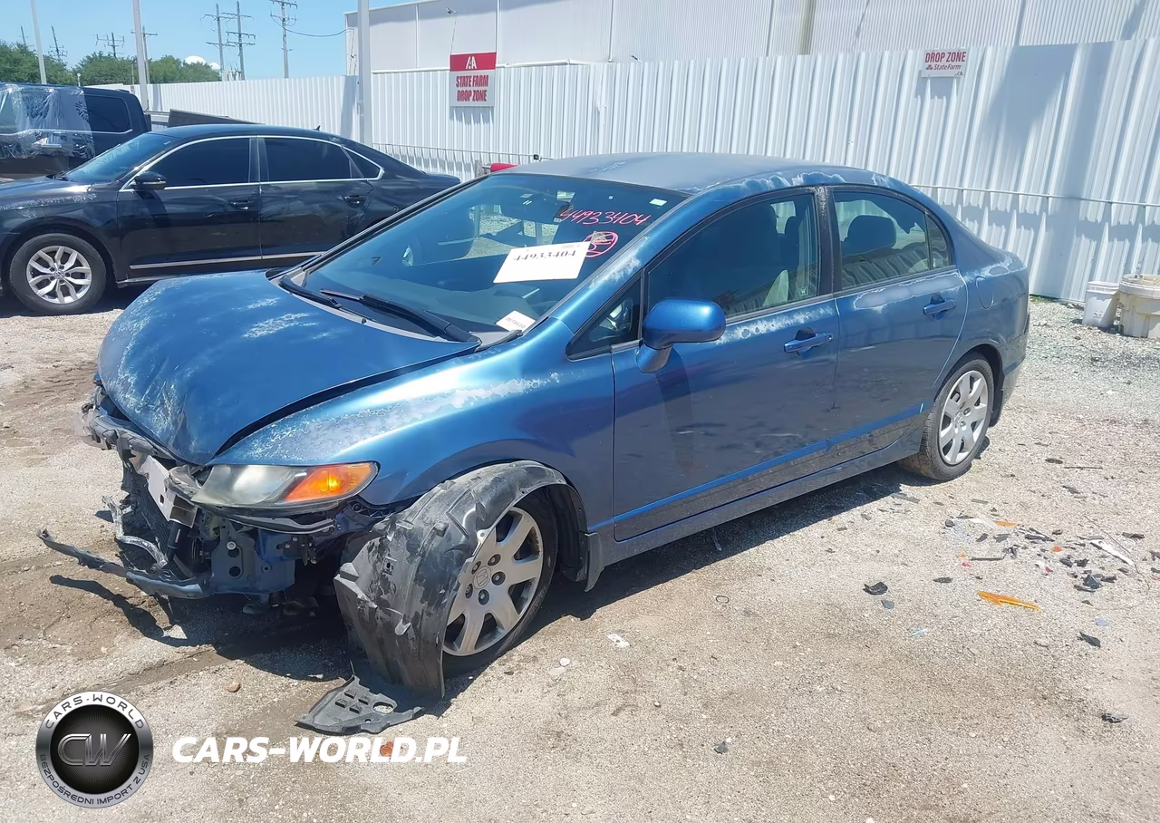 2007 Honda Civic Lx VIN:2HGFA16577H512510 - 2