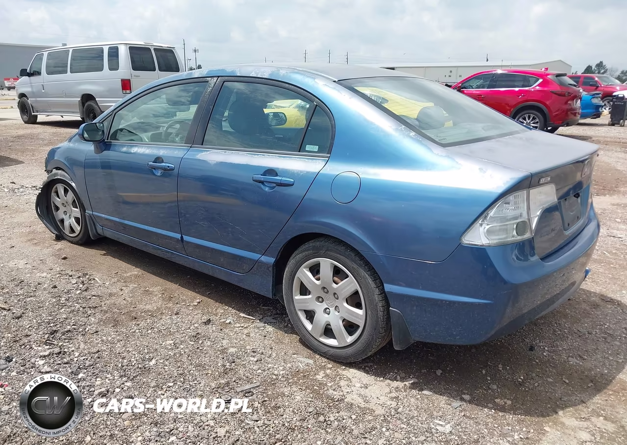 2007 Honda Civic Lx VIN:2HGFA16577H512510 - 3