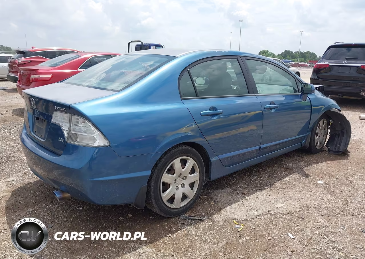 2007 Honda Civic Lx VIN:2HGFA16577H512510 - 4