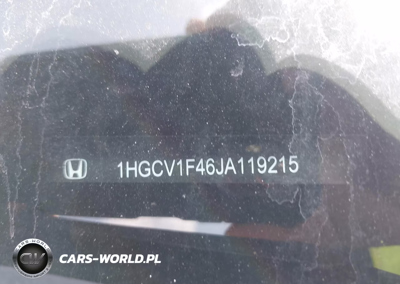 2018 Honda Accord Ex VIN:1HGCV1F46JA119215 - 9