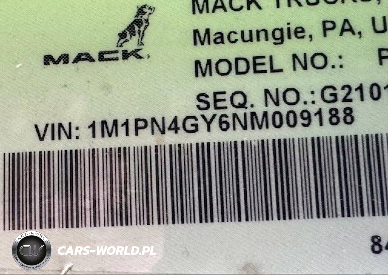 2022 Mack Pinnacle VIN:1M1PN4GY6NM009188 - 9