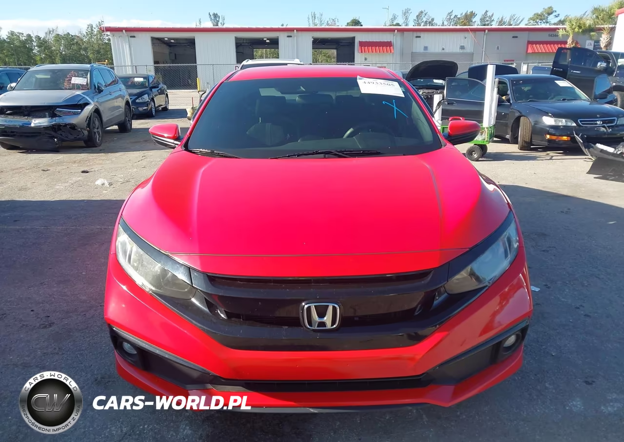 2020 Honda Civic Sport VIN:2HGFC2E86LH597037 - 13