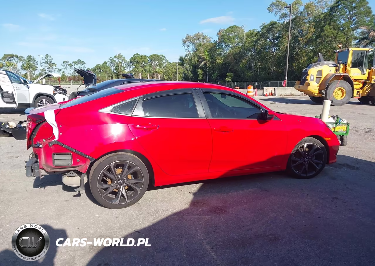 2020 Honda Civic Sport VIN:2HGFC2E86LH597037 - 14