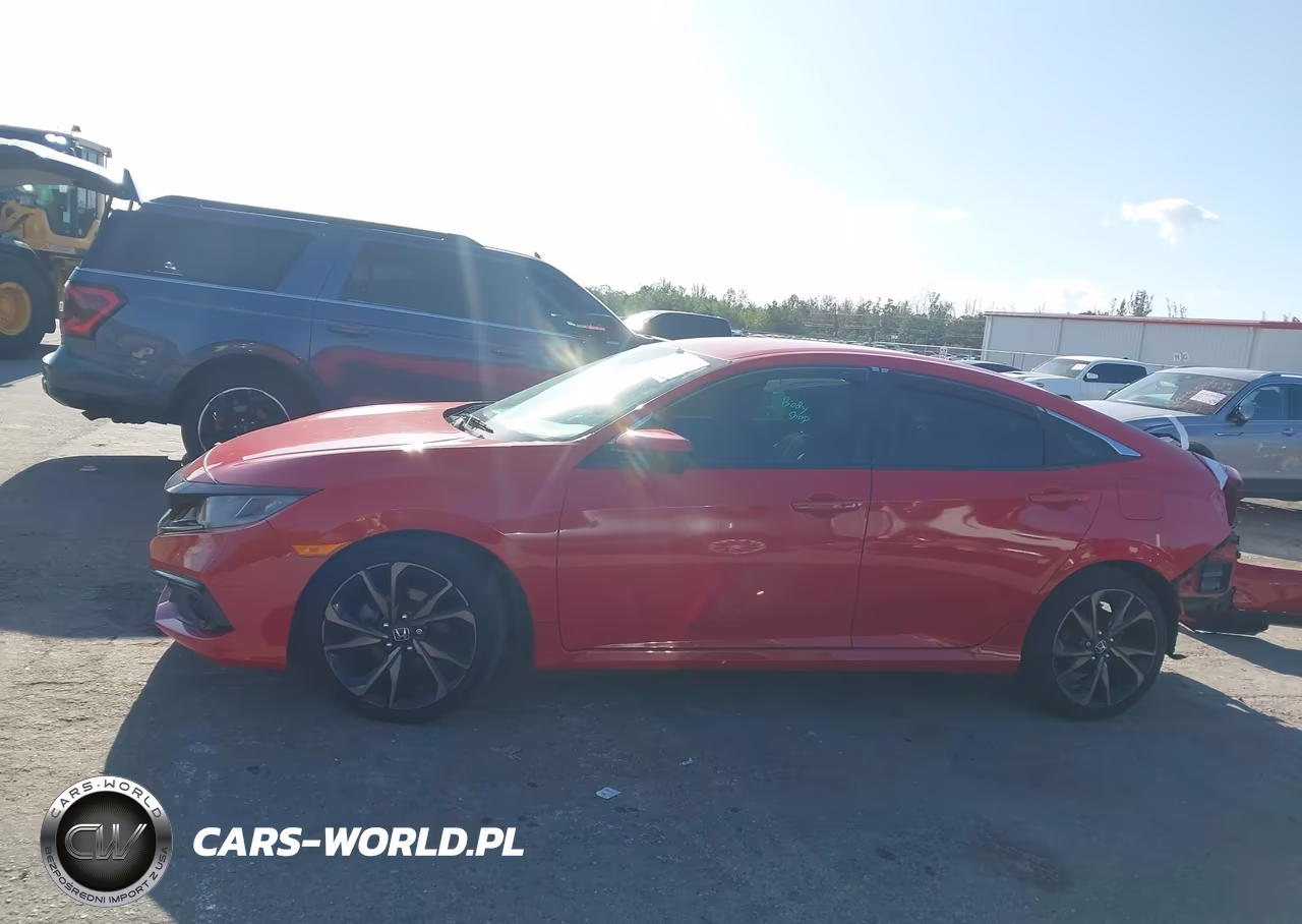 2020 Honda Civic Sport VIN:2HGFC2E86LH597037 - 15
