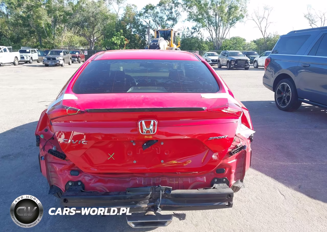 2020 Honda Civic Sport VIN:2HGFC2E86LH597037 - 17