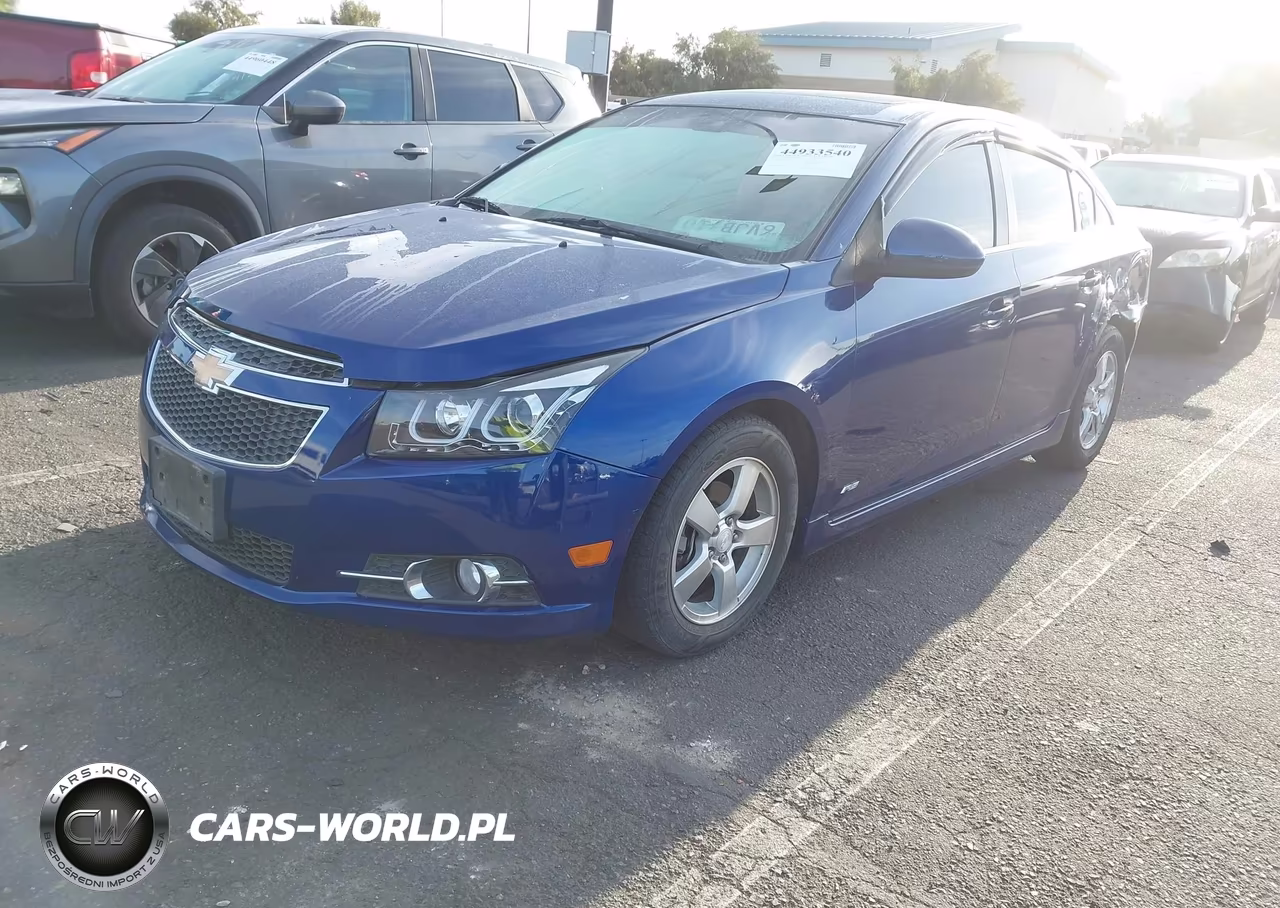 2012 Chevrolet Cruze 1Lt VIN:1G1PF5SC6C7180025 - 2