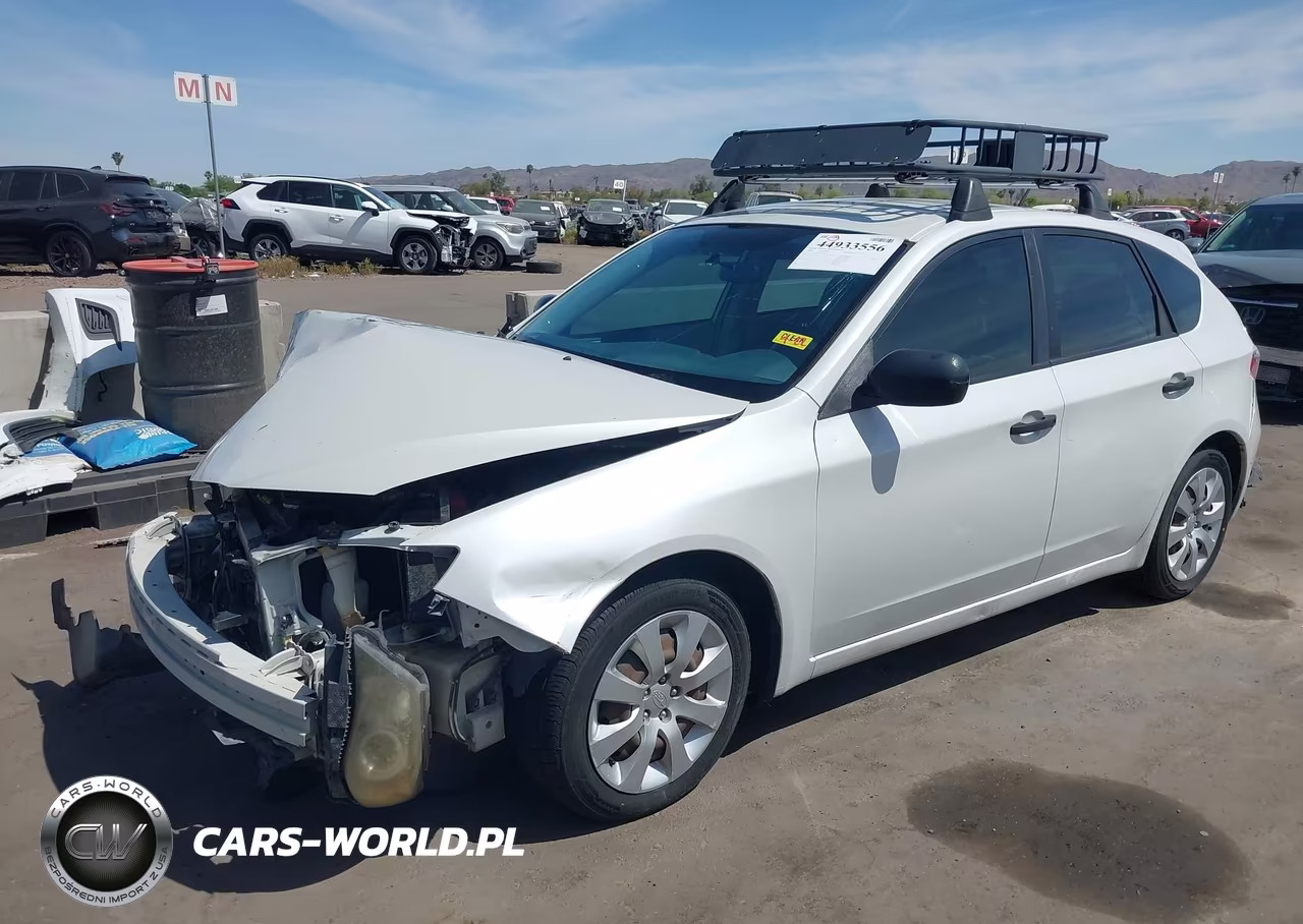 2008 Subaru Impreza 2.5I VIN:JF1GH616X8H814592 - 2