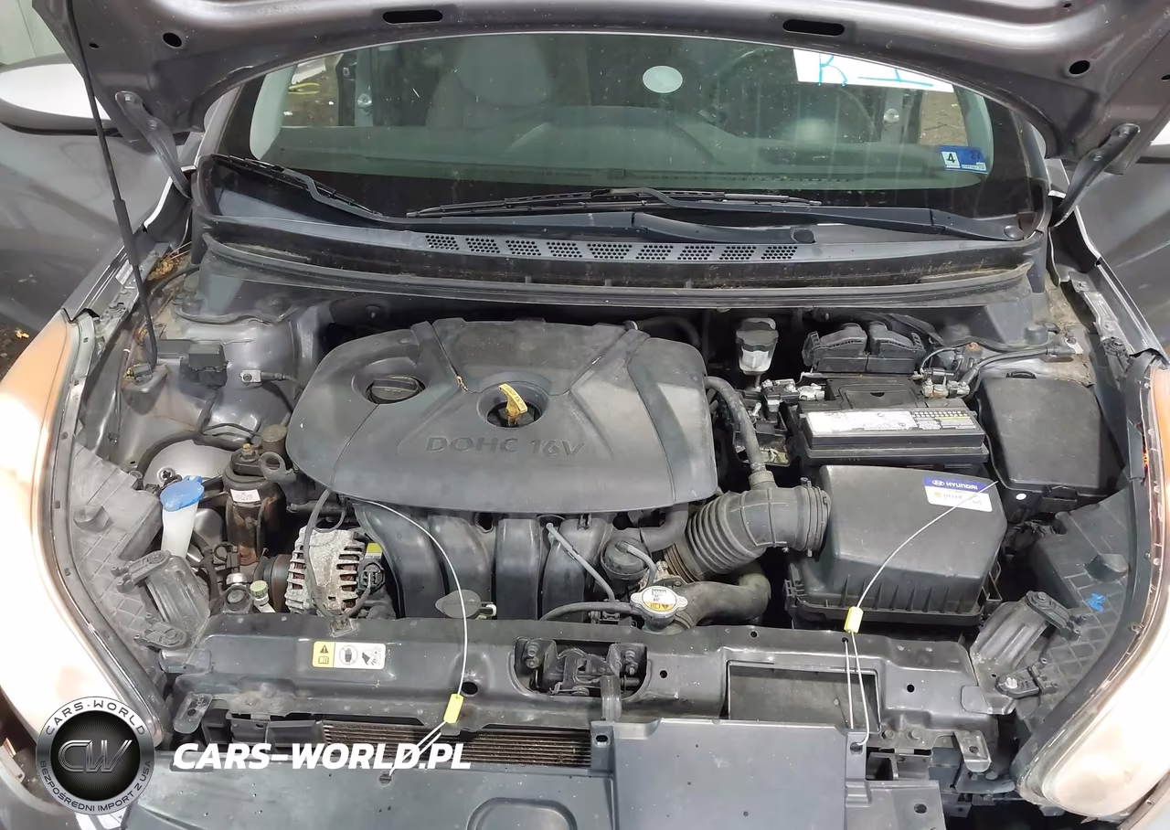 2012 Hyundai Elantra Gls (Ulsan Plant) VIN:KMHDH4AE8CU237646 - 10