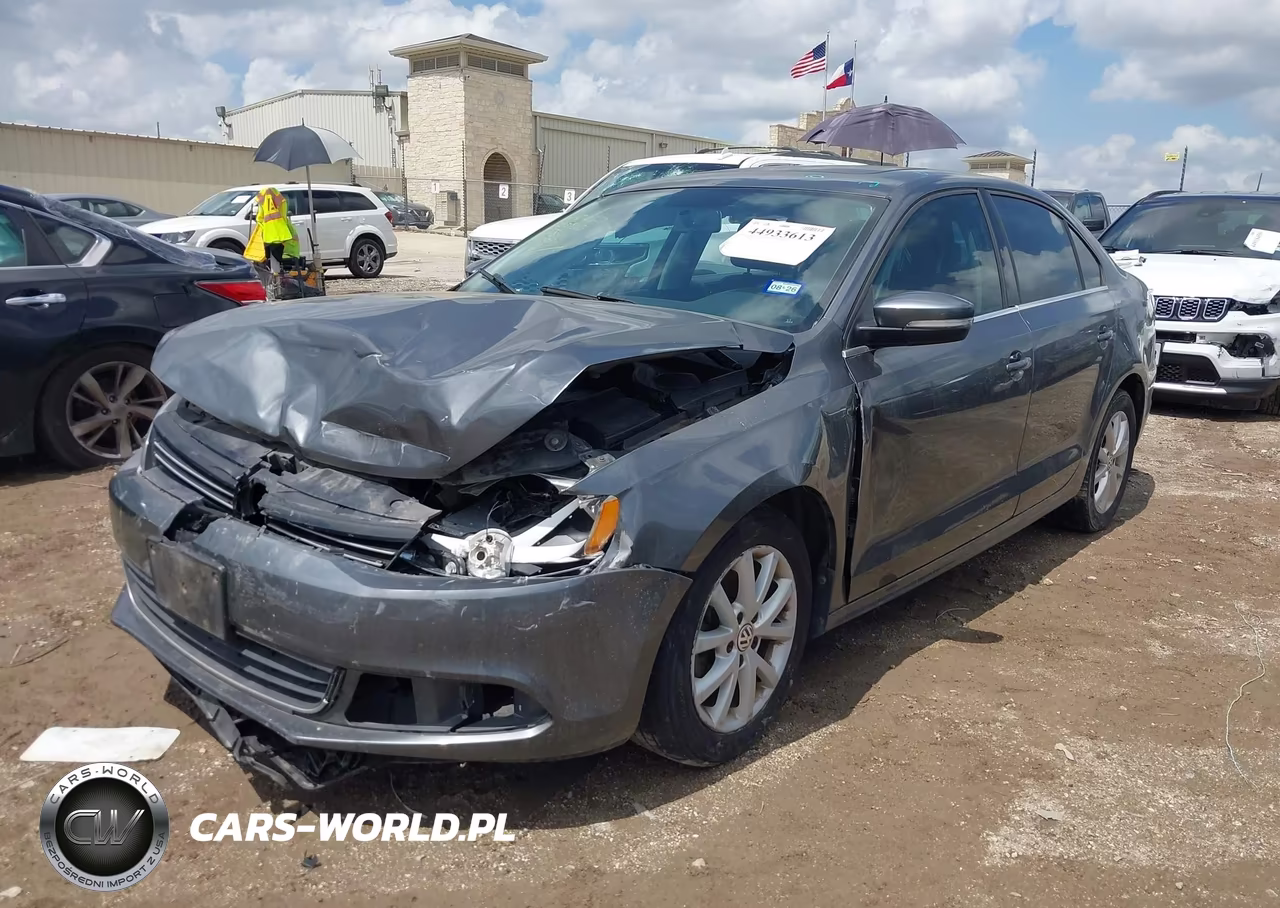2013 Volkswagen Jetta 2.5L Se VIN:3VWDX7AJ1DM435980 - 2