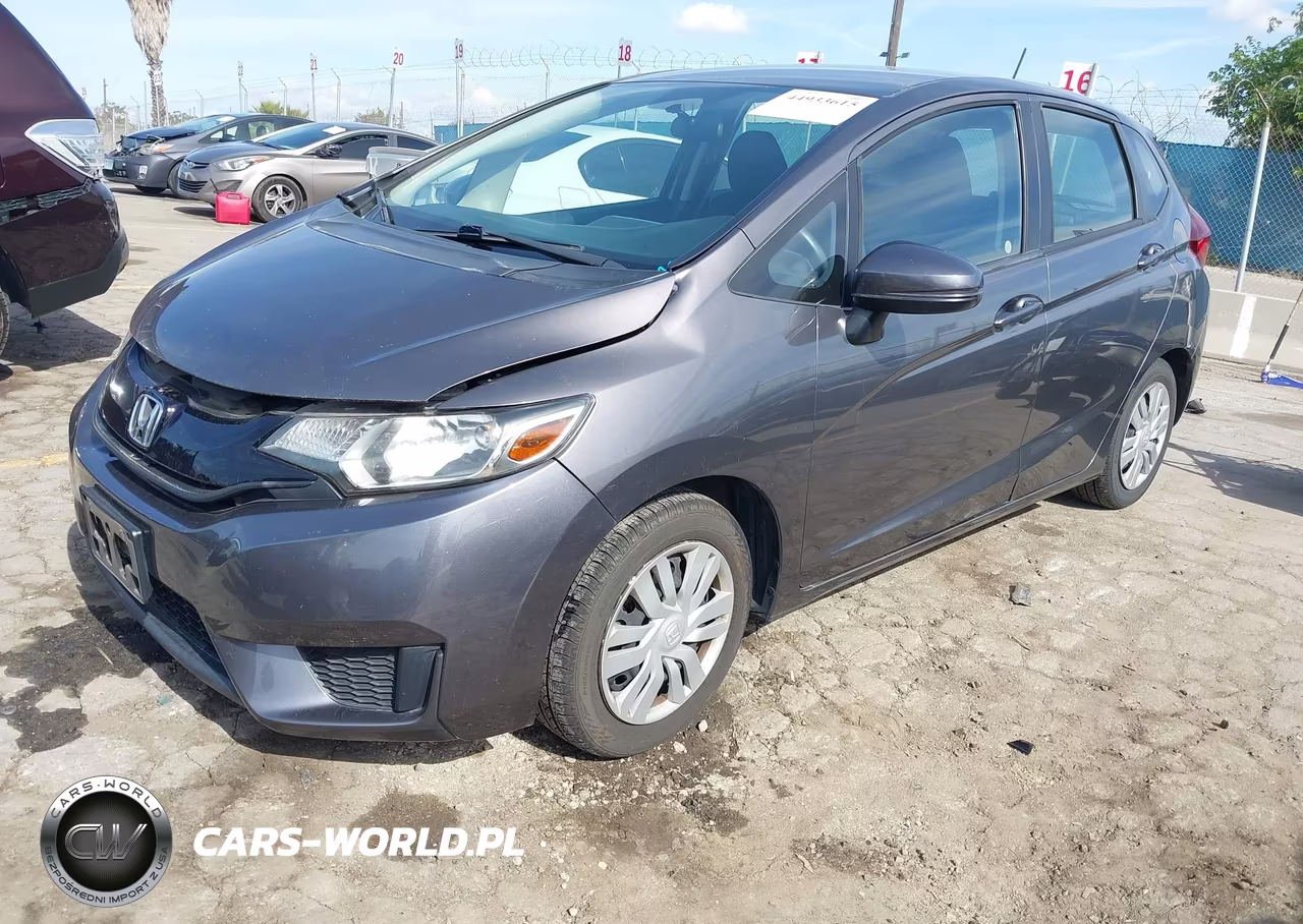 2016 Honda Fit Lx VIN:JHMGK5H59GS003286 - 2