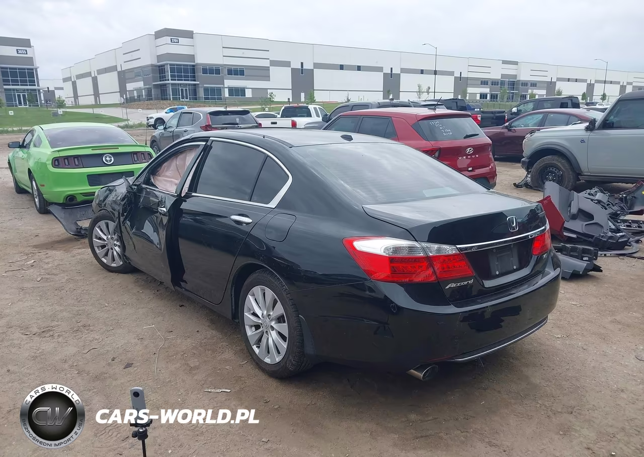 2015 Honda Accord Ex-L V-6 VIN:1HGCR3F80FA038320 - 3