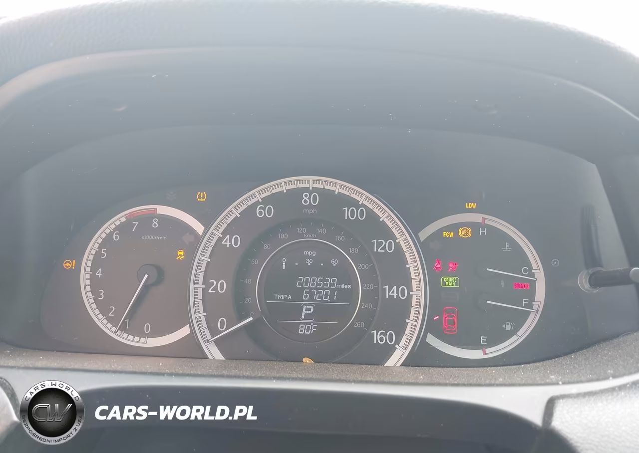 2015 Honda Accord Ex-L V-6 VIN:1HGCR3F80FA038320 - 7