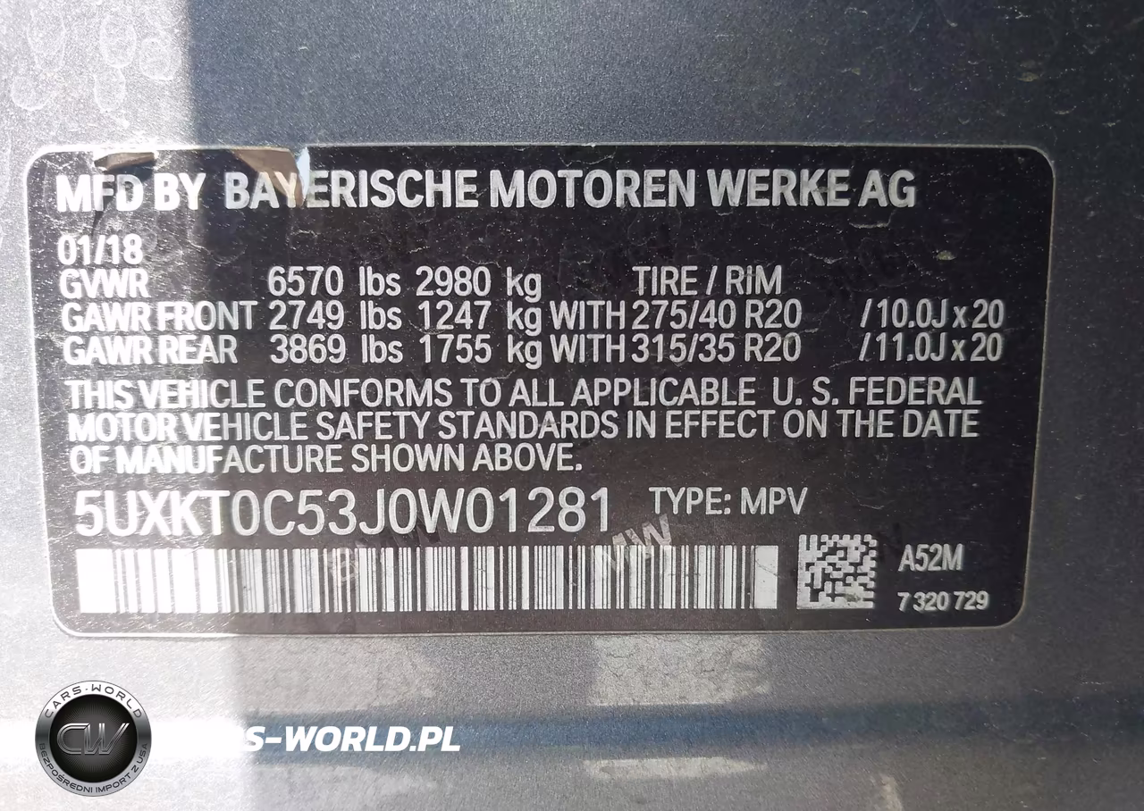 2018 BMW X5 Edrive xDrive40E Iperformance VIN:5UXKT0C53J0W01281 - 9