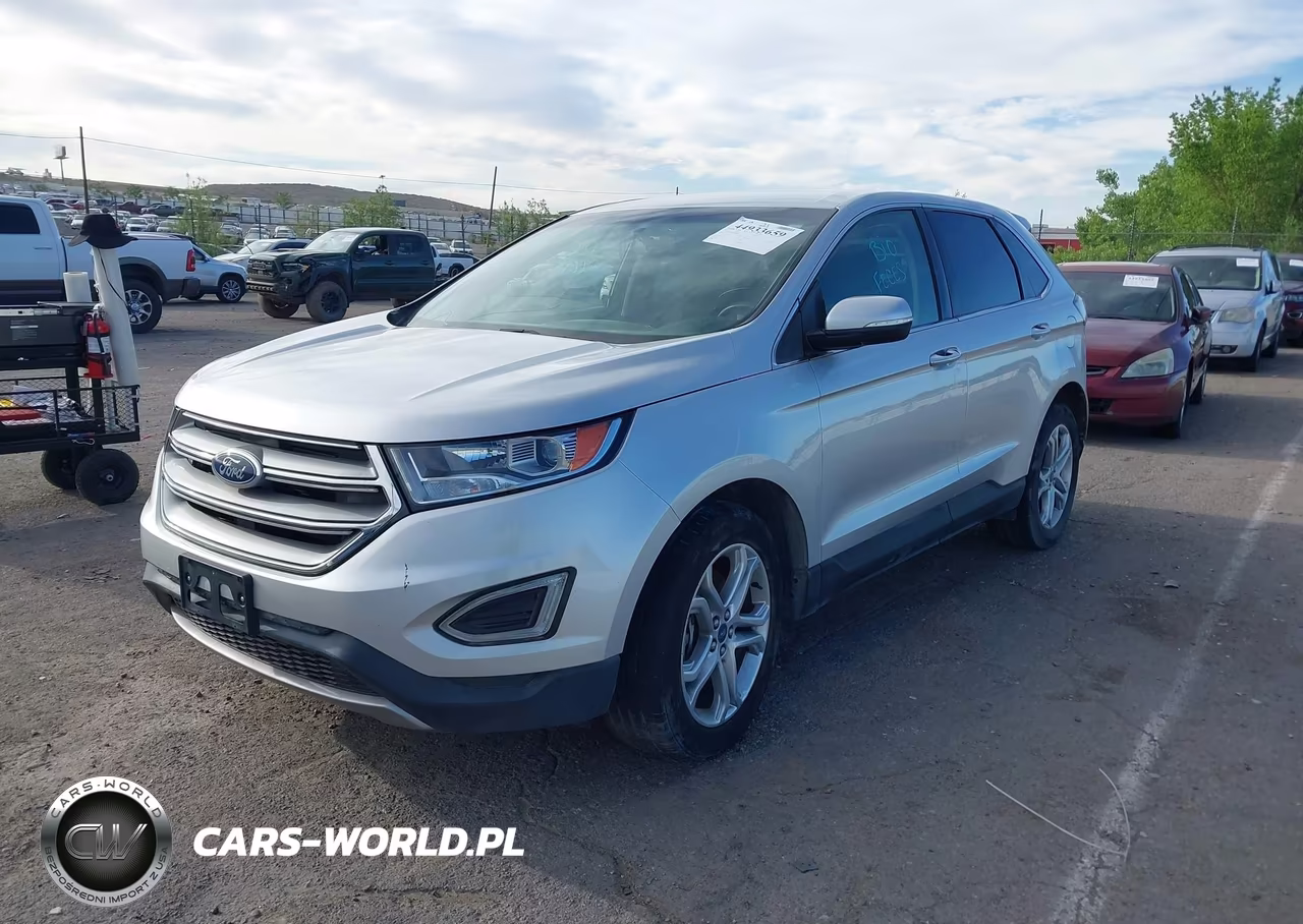 2017 Ford Edge Titanium VIN:2FMPK4K91HBB98282 - 2