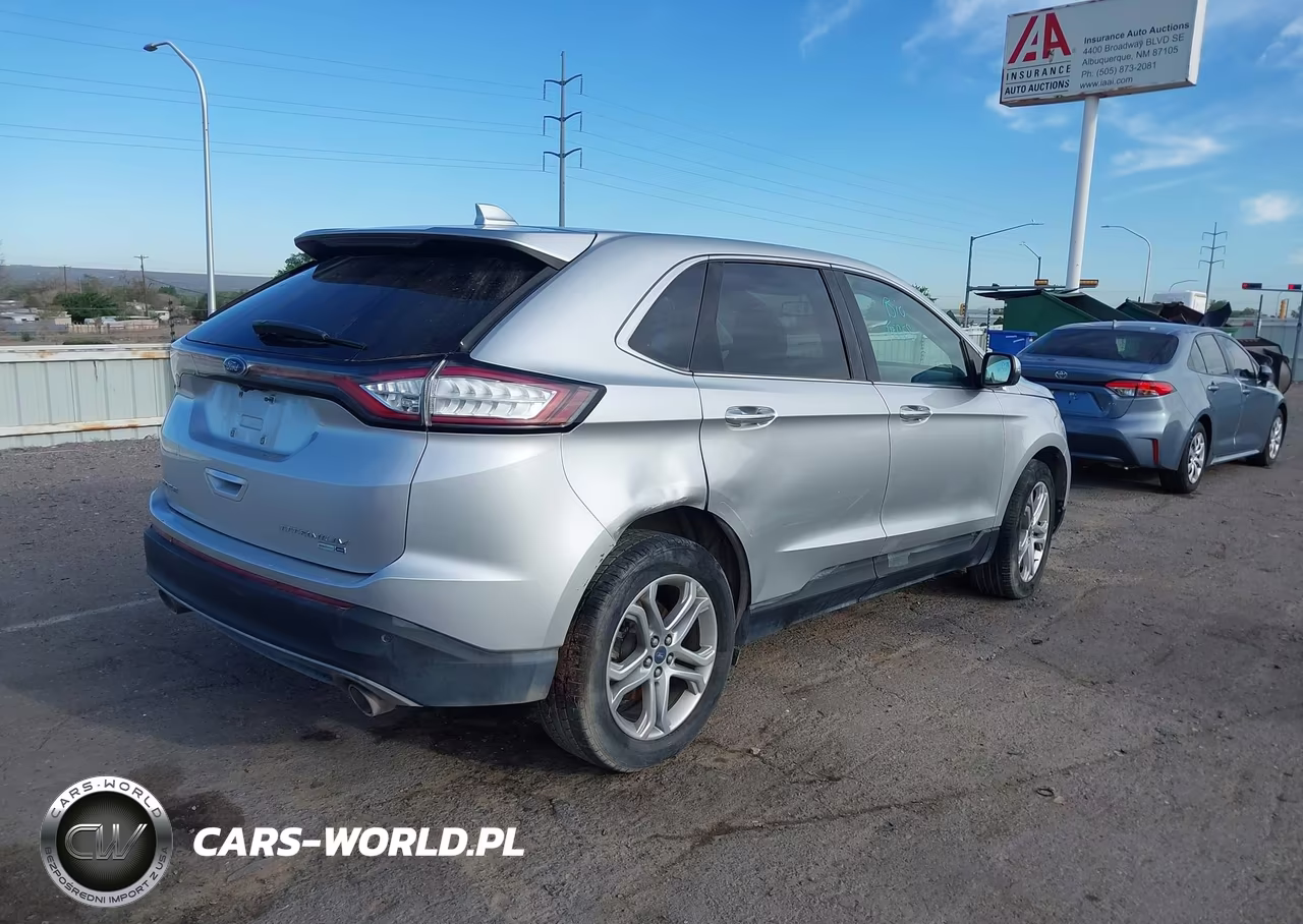 2017 Ford Edge Titanium VIN:2FMPK4K91HBB98282 - 4