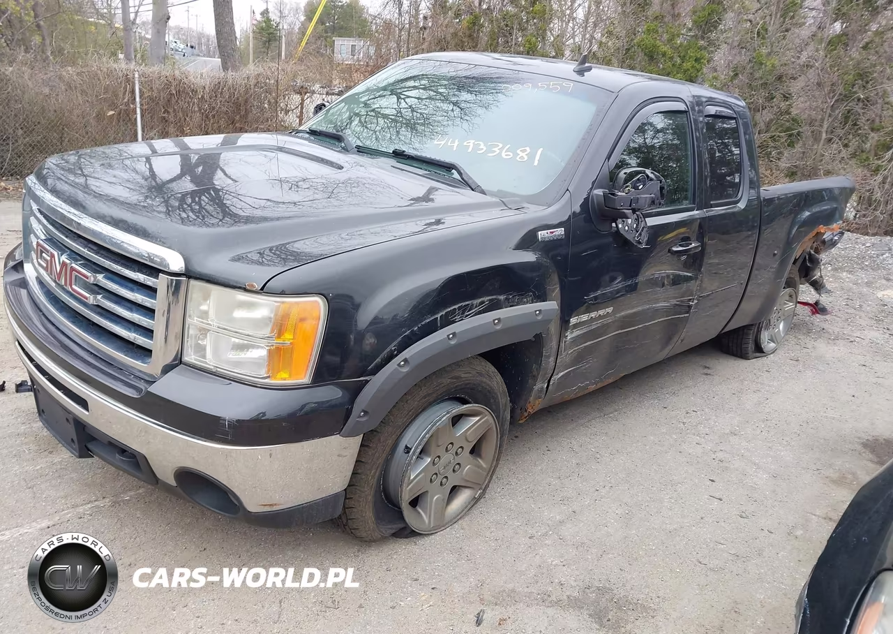 2010 GMC Sierra 1500 Sle VIN:1GTSKVE37AZ212801 - 2