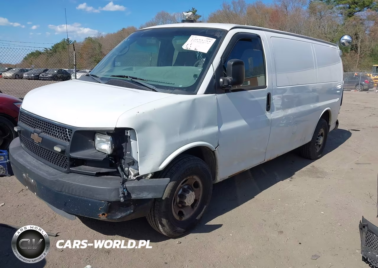 2010 Chevrolet Express 2500 Work Van VIN:1GCZGFBG9A1163984 - 2