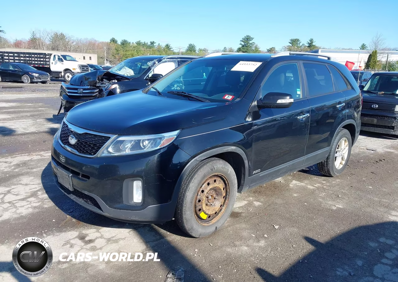 2014 Kia Sorento Lx VIN:5XYKTCA67EG436110 - 2