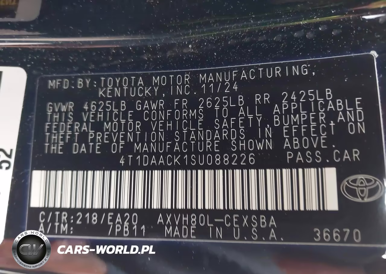 2025 Toyota Camry Se VIN:4T1DAACK1SU088226 - 9