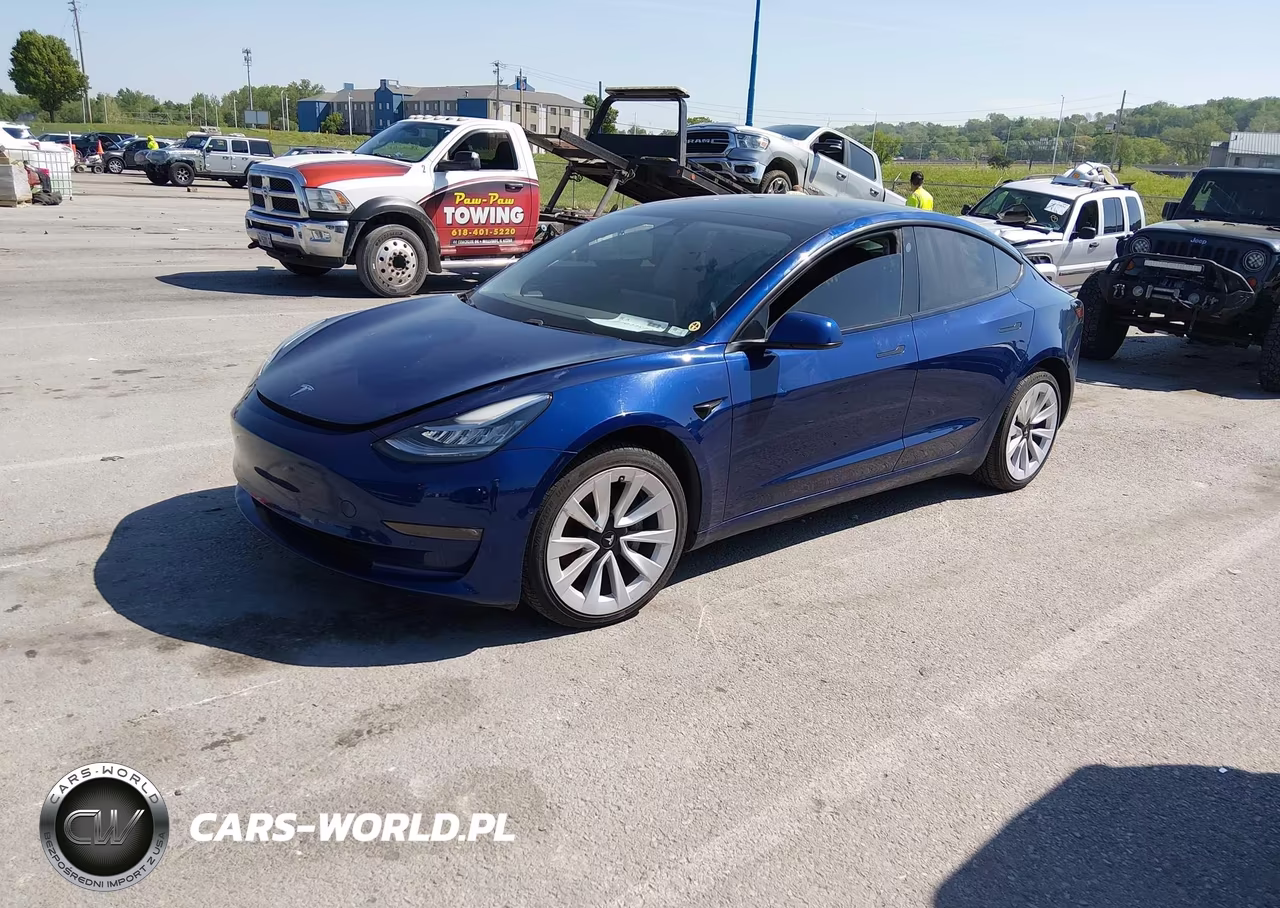 2021 Tesla Model 3 Long Range Dual Motor All-Wheel Drive VIN:5YJ3E1EB6MF862869 - 2