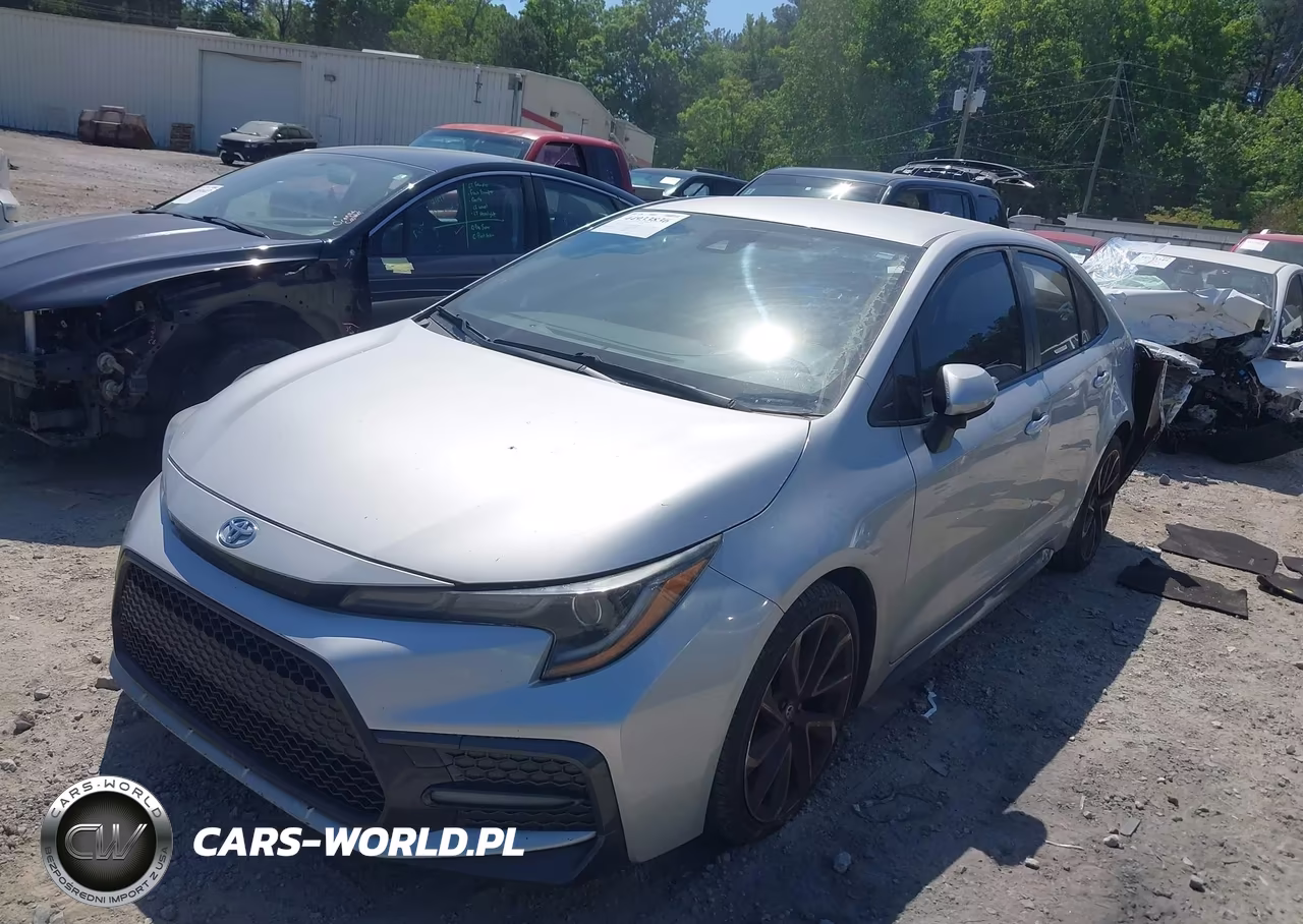 2020 Toyota Corolla Se VIN:JTDS4RCE9LJ009366 - 2