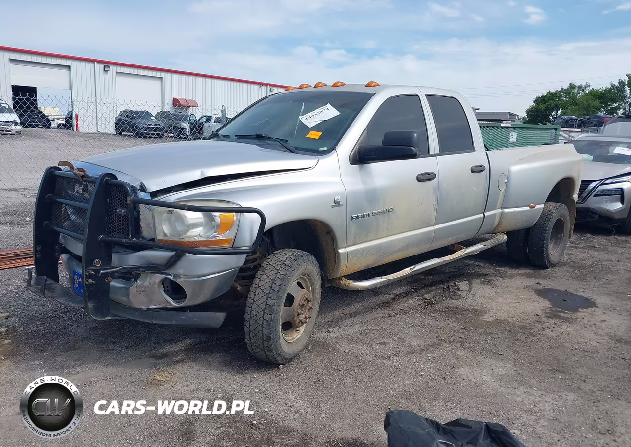 2006 Dodge Ram 3500 Slt-Sport VIN:3D7MX48CX6G246289 - 2