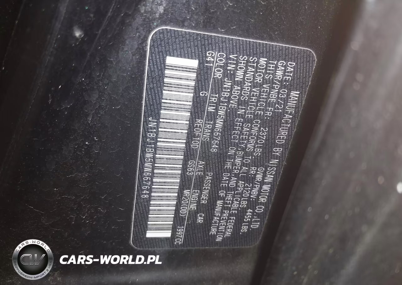 2021 Nissan Rogue Sport Sv Awd Xtronic Cvt VIN:JN1BJ1BW5MW667648 - 9