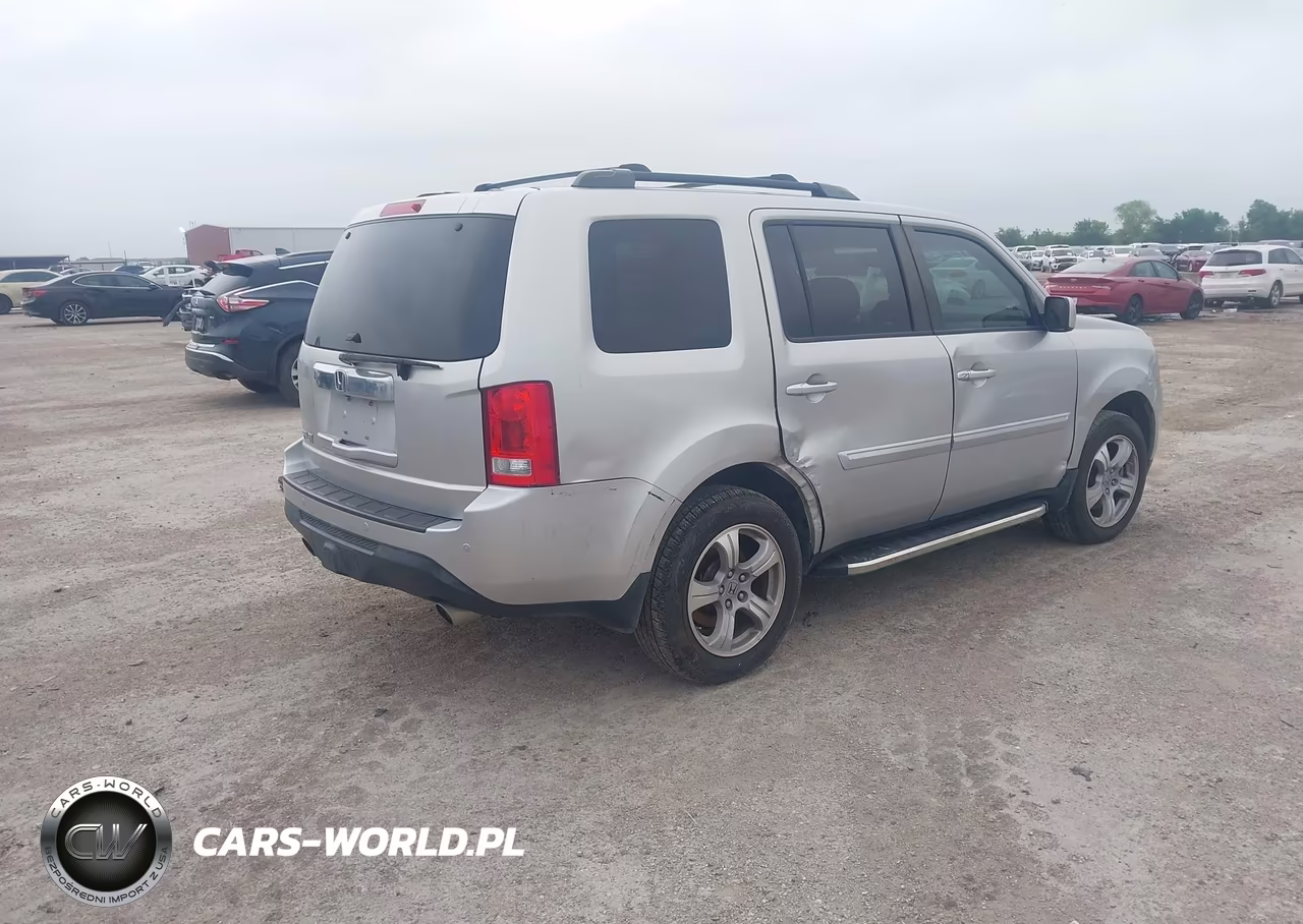2013 Honda Pilot Ex-L VIN:5FNYF3H59DB043973 - 4
