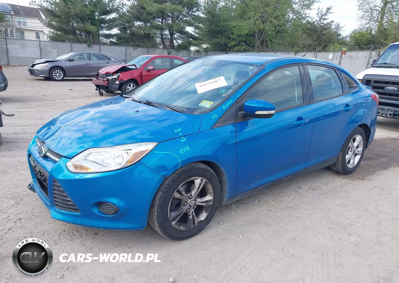 2013 Ford Focus Se VIN:1FADP3F22DL216269 - 2