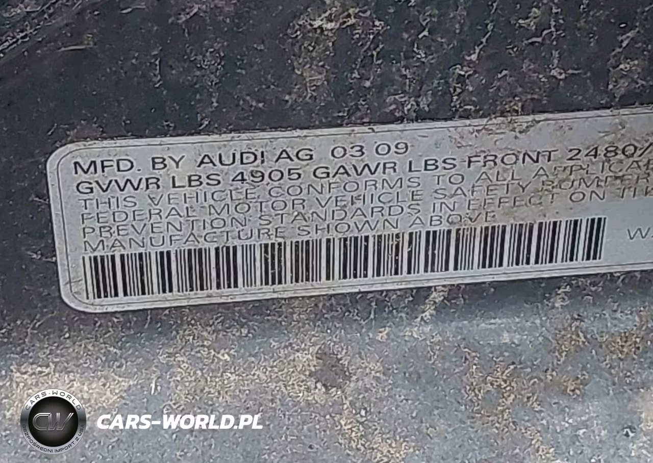 2009 Audi A4 2.0T Premium VIN:WAULF78KX9N067261 - 9