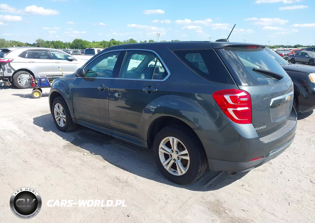 2017 Chevrolet Equinox Ls VIN:2GNALBEK1H1567911 - 3