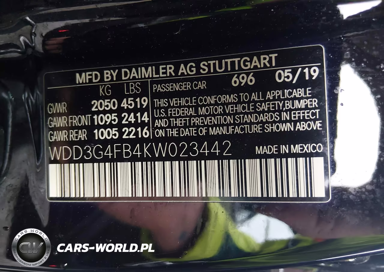 2019 Mercedes-Benz A 220 4Matic VIN:WDD3G4FB4KW023442 - 9