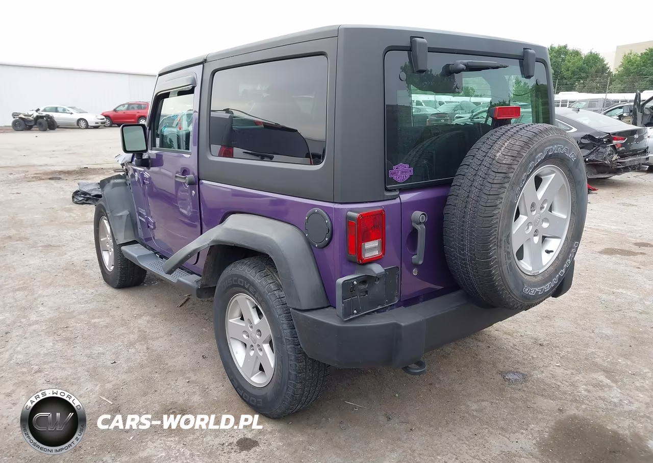 2017 Jeep Wrangler Sport 4X4 VIN:1C4AJWAG5HL595891 - 3