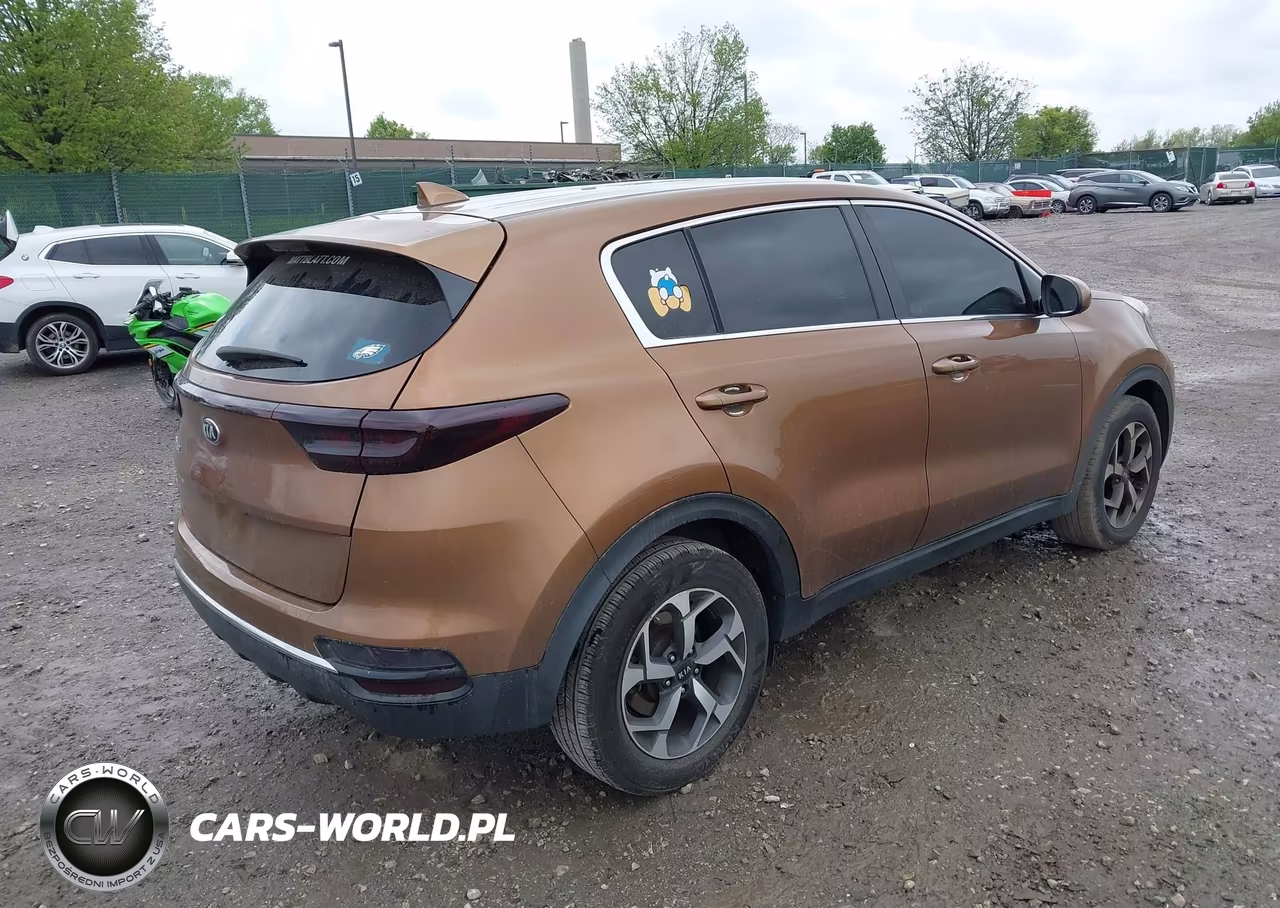 2021 Kia Sportage Lx VIN:KNDPM3ACXM7888315 - 4