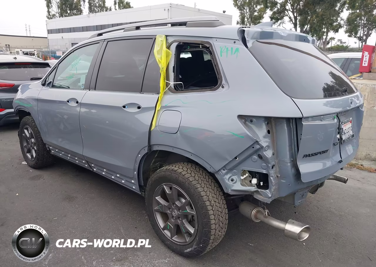 2024 Honda Passport Awd Trailsport VIN:5FNYF8H65RB013270 - 3