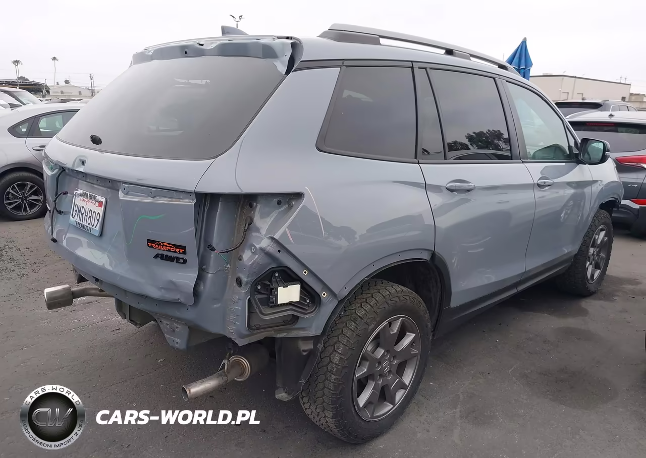 2024 Honda Passport Awd Trailsport VIN:5FNYF8H65RB013270 - 4