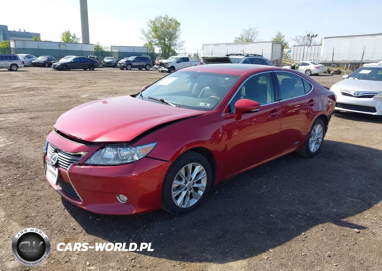 2014 Lexus Es 300H VIN:JTHBW1GG3E2064351 - 2