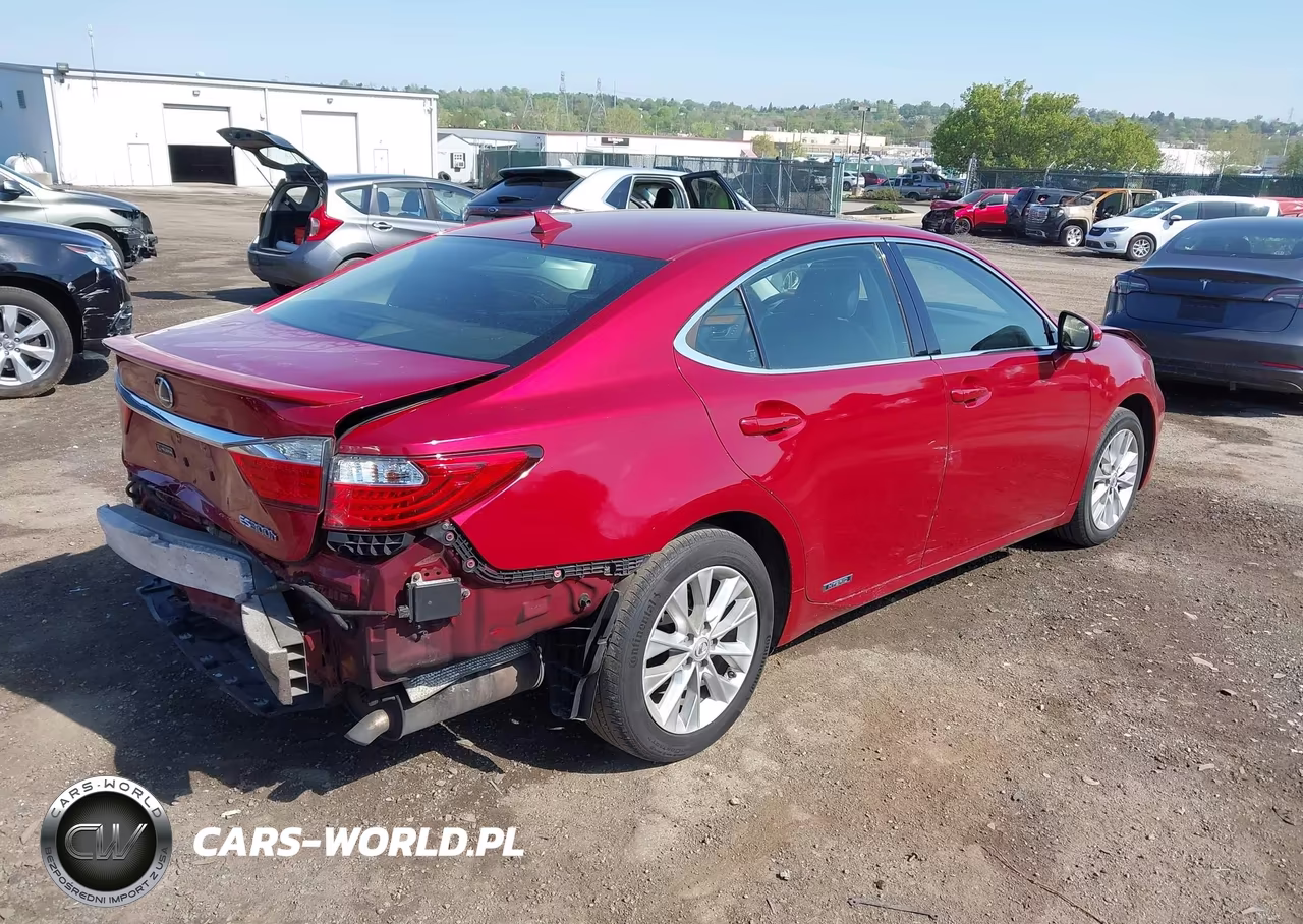 2014 Lexus Es 300H VIN:JTHBW1GG3E2064351 - 4