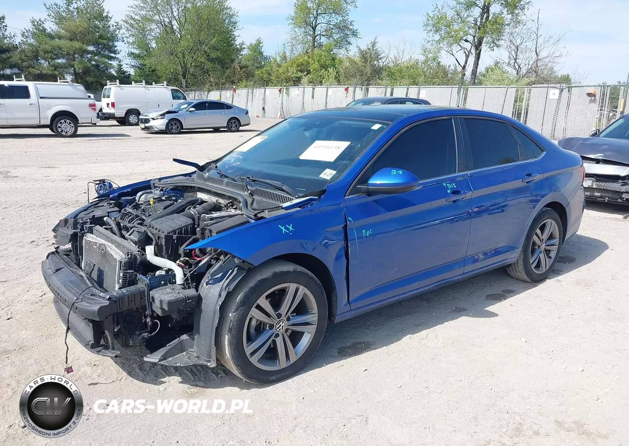 2022 Volkswagen Jetta 1.5T Se VIN:3VW7M7BU8NM012040 - 2