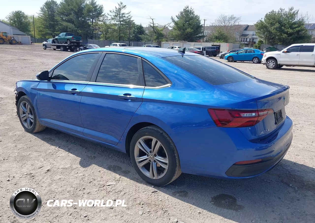 2022 Volkswagen Jetta 1.5T Se VIN:3VW7M7BU8NM012040 - 3